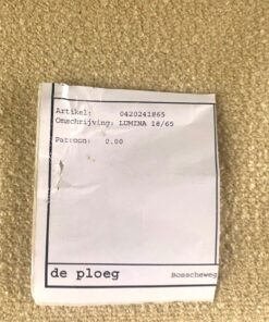 De Ploeg Lumina 18/65 soft yellow bouclé