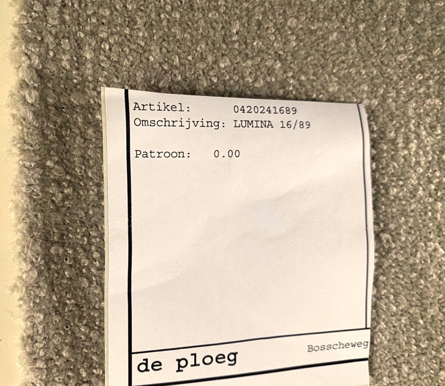 De Ploeg Lumina 16/89 grey bouclé