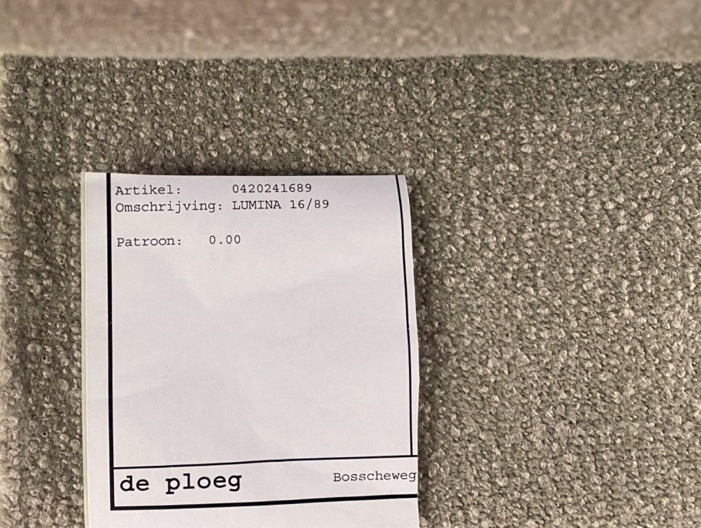 De Ploeg Lumina 16/89 grey bouclé