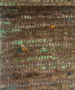 Fanny Aaronsen upholstery fabric brown green blue orange
