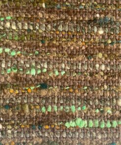 Fanny Aaronsen upholstery fabric brown green blue orange