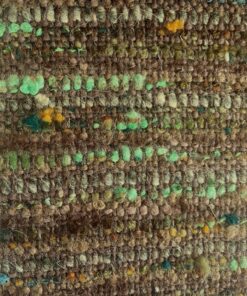Fanny Aaronsen upholstery fabric brown green blue orange