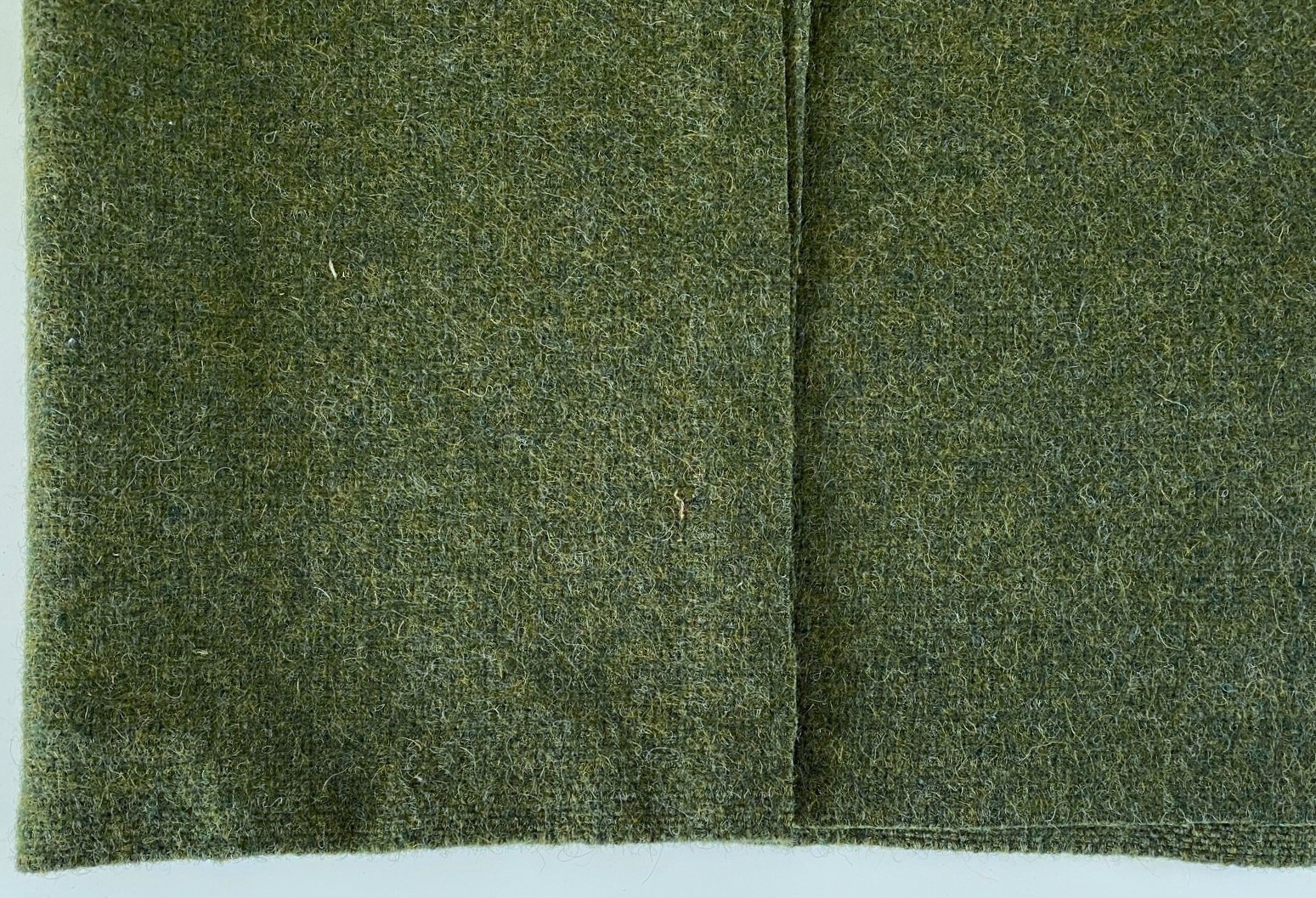 Green mottled upholstery fabric