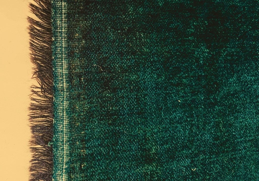 Designers Guild Zaragoza dark green velour