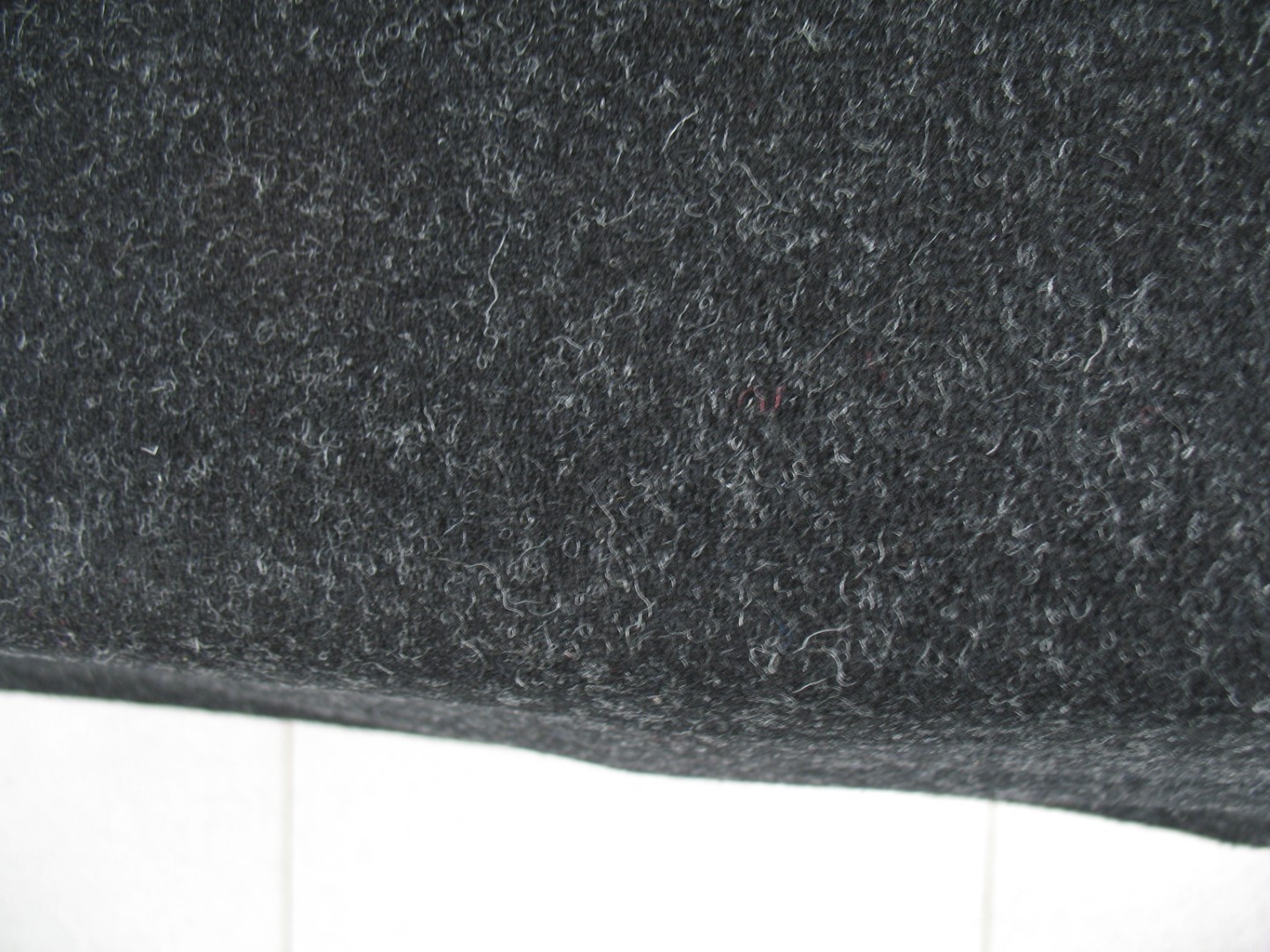 Furniture fabric Earth anthracite grey black felt A