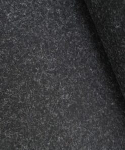 Furniture fabric Earth anthracite grey black felt A