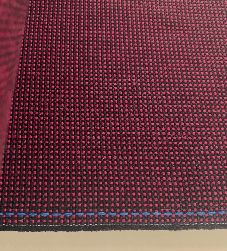 Kvadrat Pro fuchsia pink and black chequered