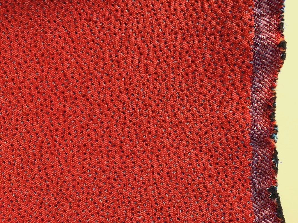 Kvadrat Febrik Sprinkles 584 orange cobalt blue light blue