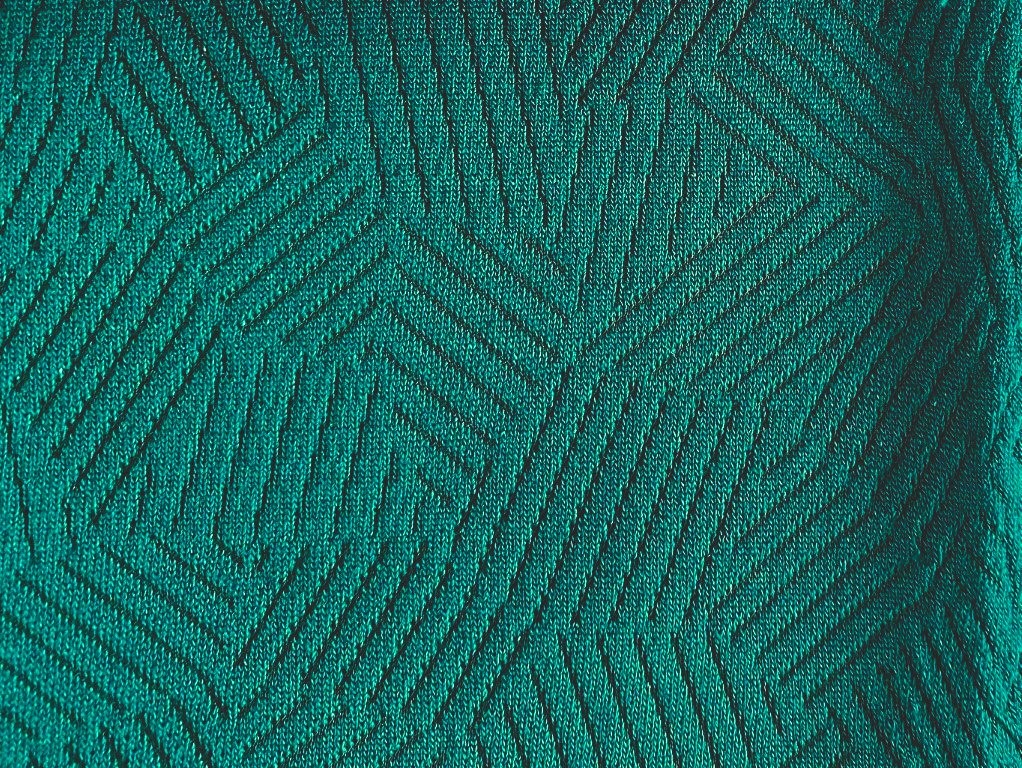Kvadrat Febrik Razzle Dazzle 876 turquoise-green