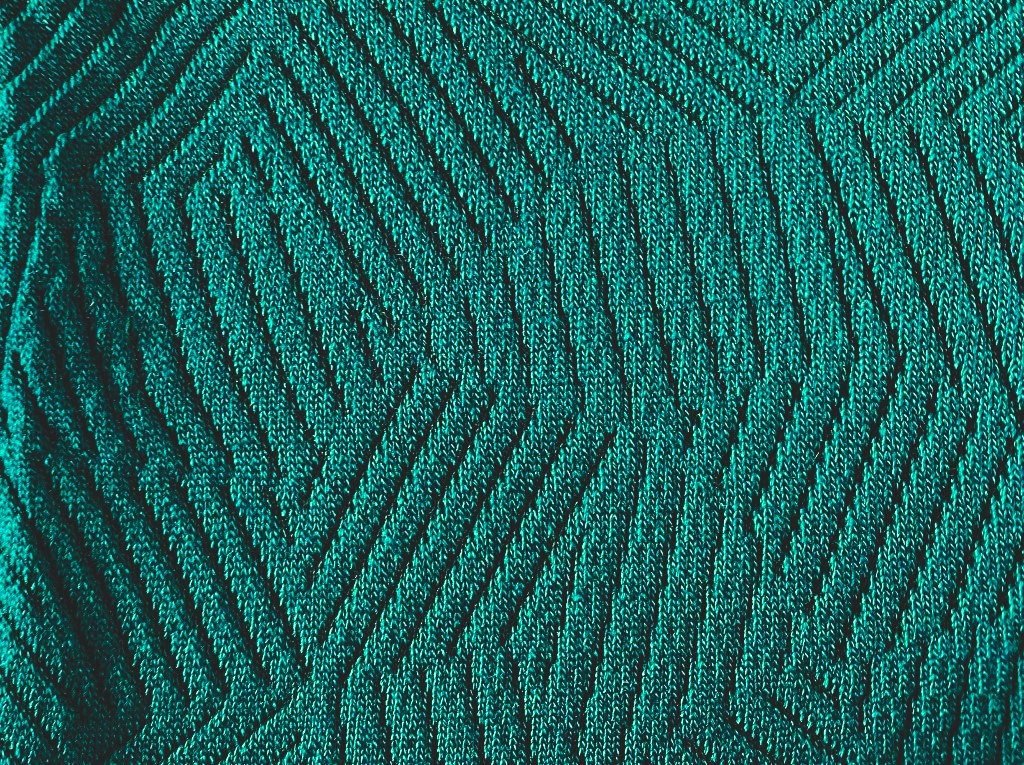 Kvadrat Febrik Razzle Dazzle 876 turquoise-green