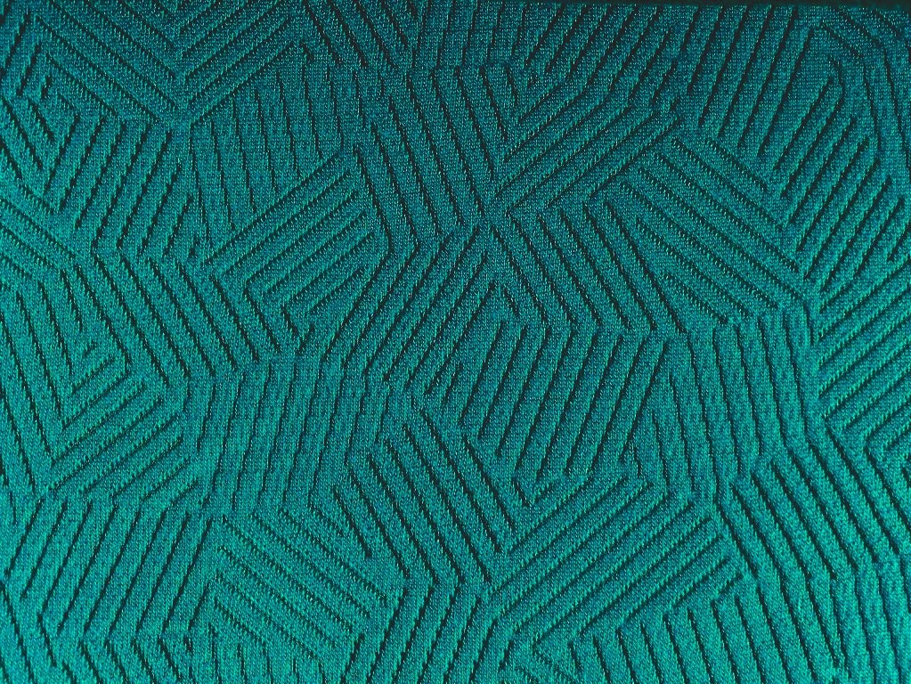 Kvadrat Febrik Razzle Dazzle 876 turquoise-green