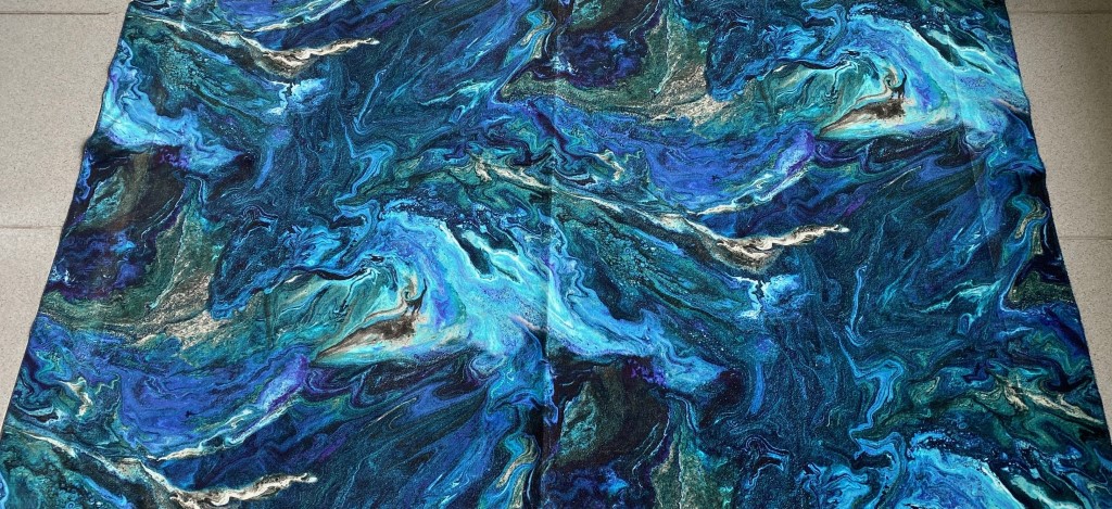 JAB Anstoetz Outerspace 50 blue-green
