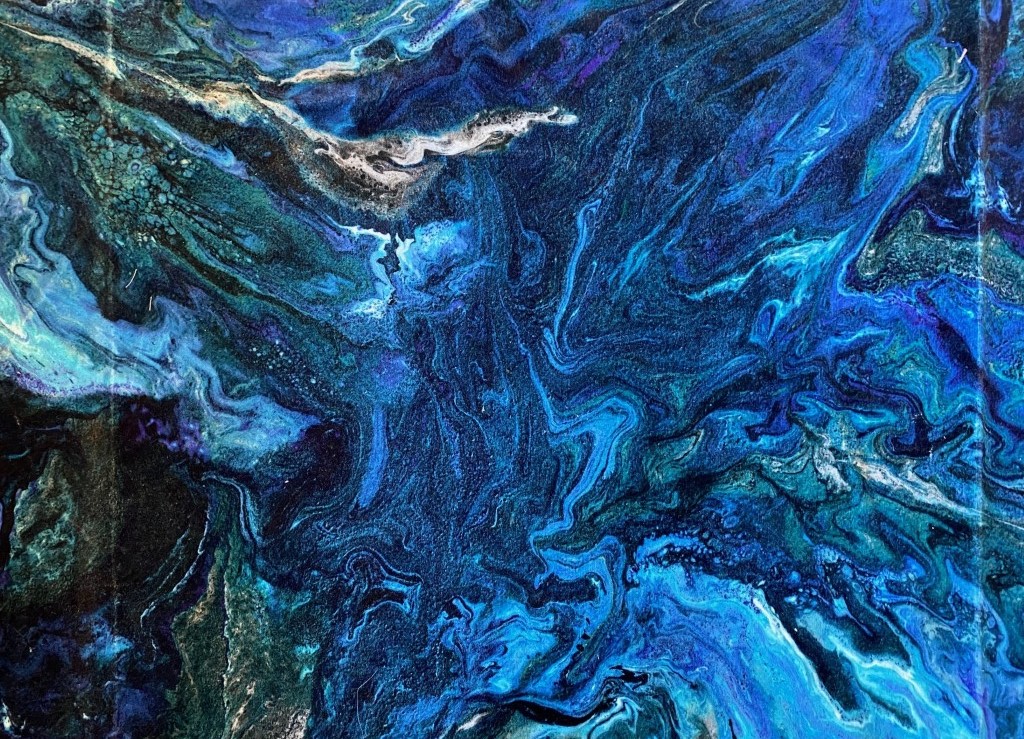 JAB Anstoetz Outerspace 50 blue-green
