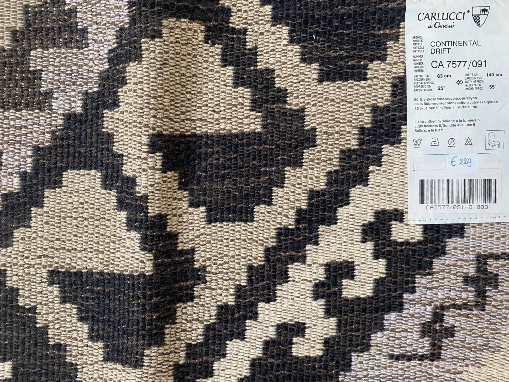Carlucci JAB-Anstoetz Continental Drift 091 brown, beige, black pattern
