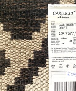 Carlucci JAB-Anstoetz Continental Drift 091 brown, beige, black pattern