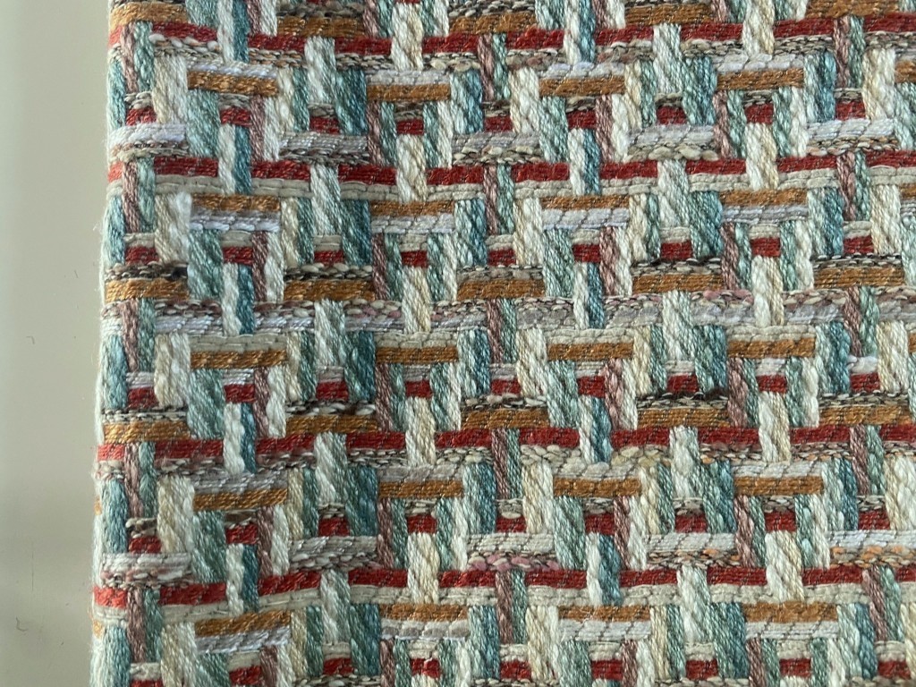 Colefax and Fowler Beal Multi green, orange, cream