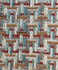 Colefax and Fowler Beal Multi green, orange, cream