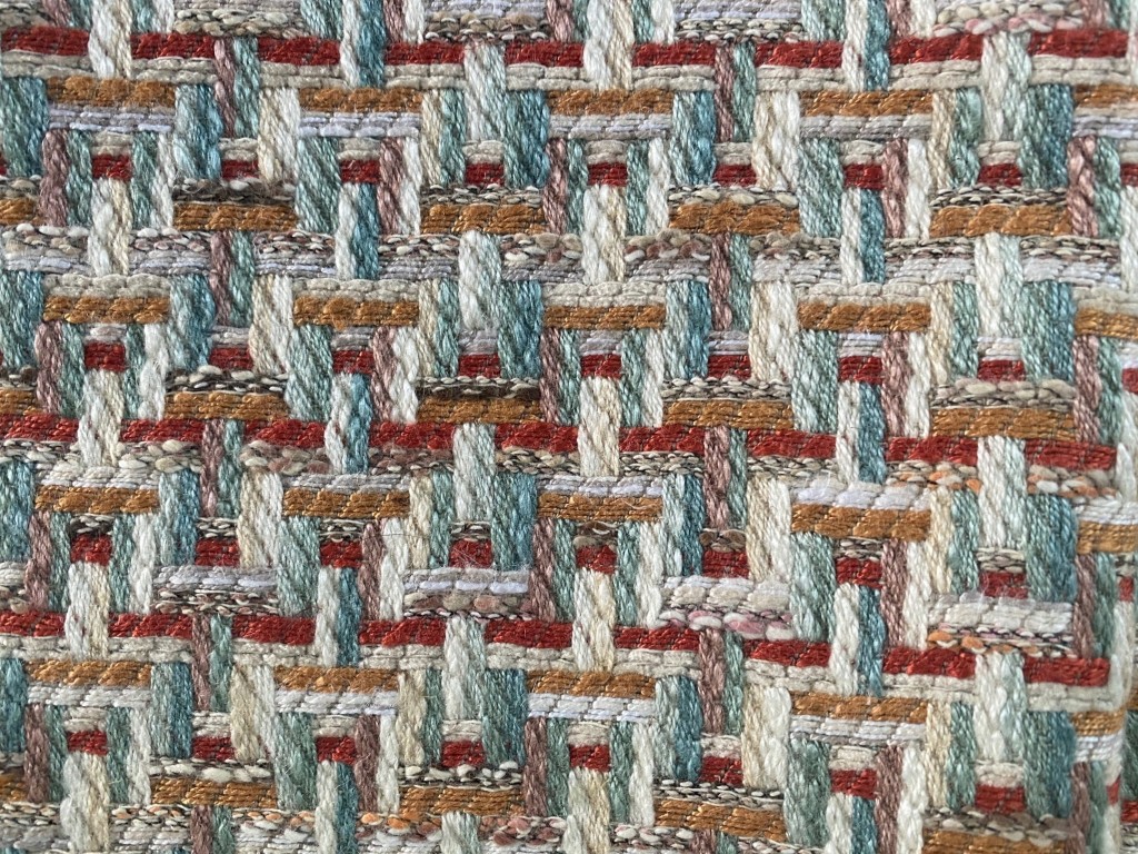 Colefax and Fowler Beal Multi green, orange, cream