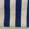Burton Home Decor Indigo blue and cream-white stripes