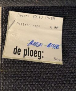 De Ploeg Solid 18/80 dark grey black