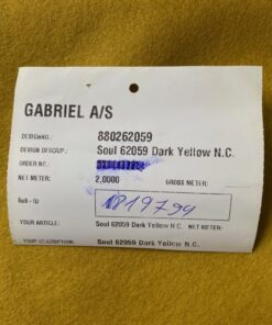 Gabriel Soul 62059 Dark Yellow ochre yellow