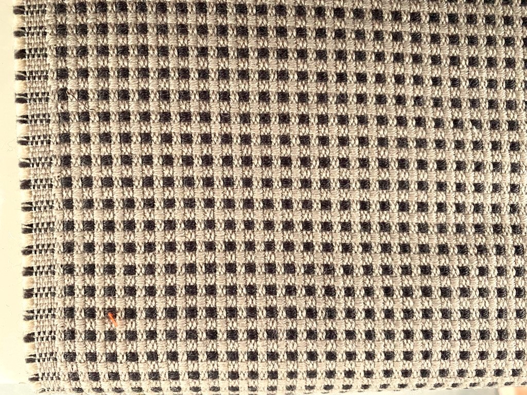 De Ploeg Odda 13/99 beige, brown and grey chequered pattern