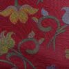 Keymer Amazone 25 floral pattern on red