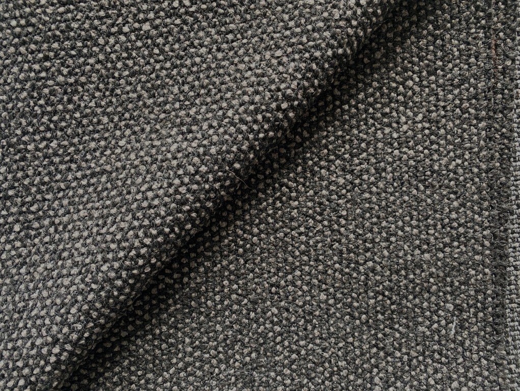 De Ploeg Monza Melange bouclé black and grey