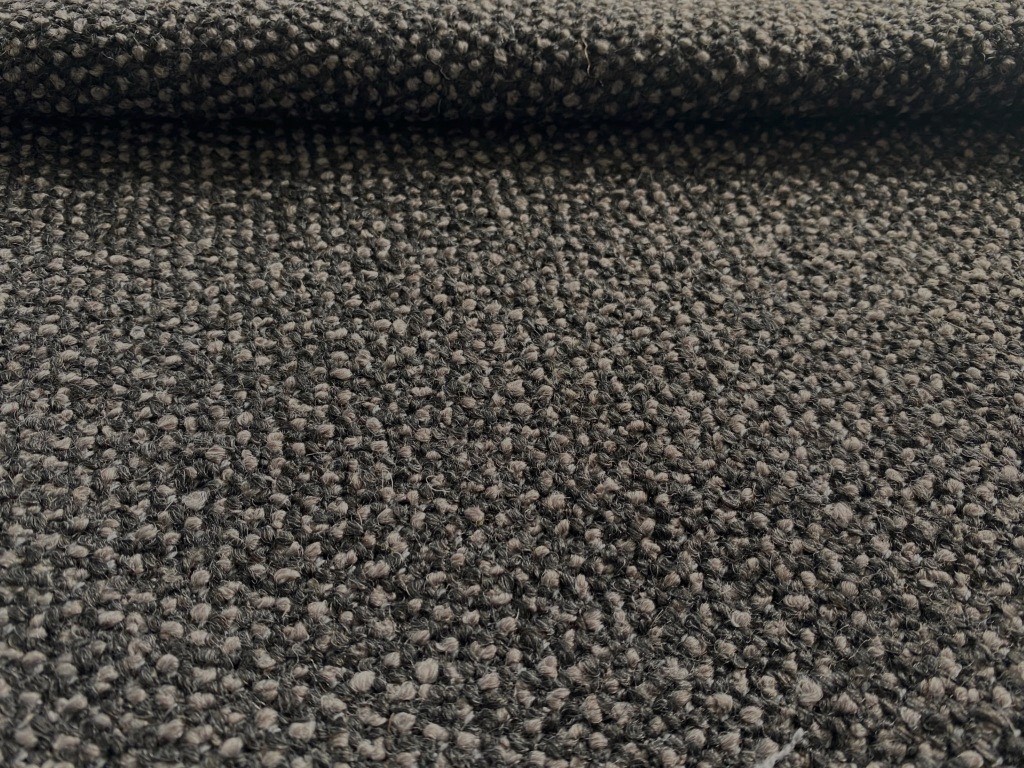 De Ploeg Monza Melange bouclé black and grey