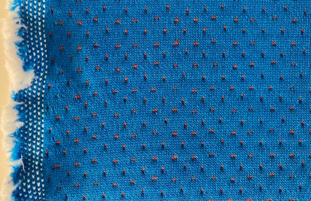 Byborre Emma 300 Bright Blue 3D blue, brown and orange