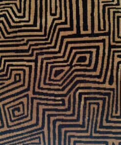 Dedar Milano Jamu Jungle Pantera 001 velour black and gold