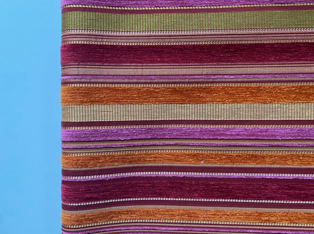strip orange red pink gold