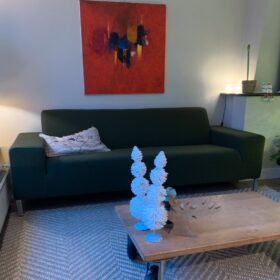 Gelderland bank square tone green