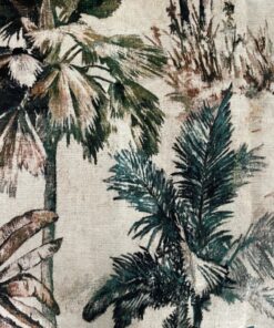 Romo Japura Velvet Amazonite jungle pattern