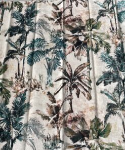 Romo Japura Velvet Amazonite jungle pattern