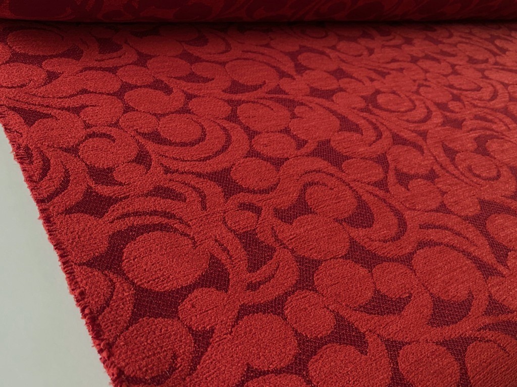 Maharam, Brunschwig & Fils, red pattern