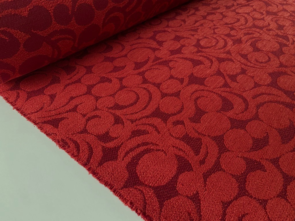 Maharam, Brunschwig & Fils, red pattern