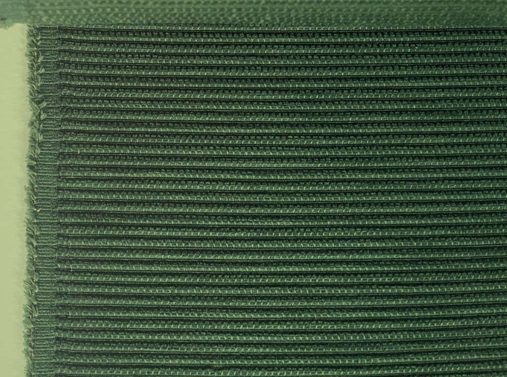Velvet upholstery fabric green
