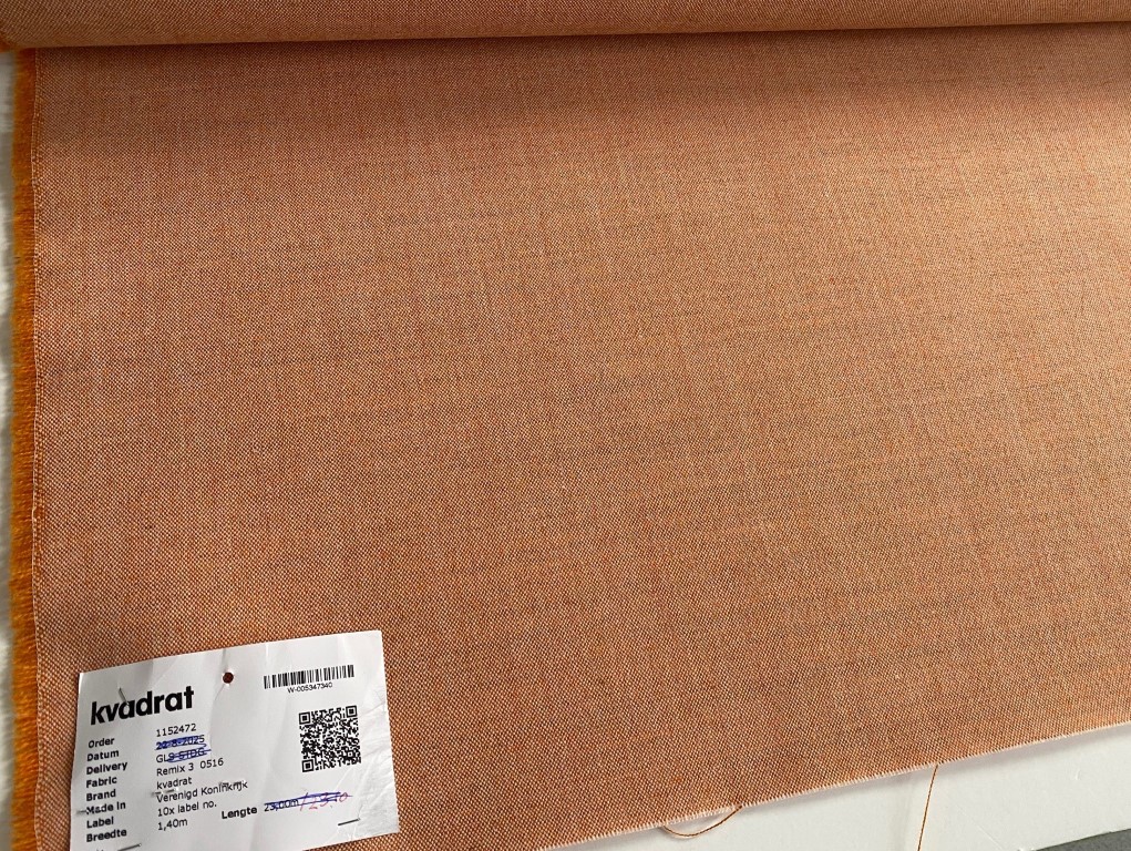 Kvadrat Remix 3 516 orange cream