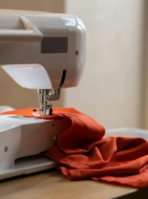 Sewing machine furniture fabrics