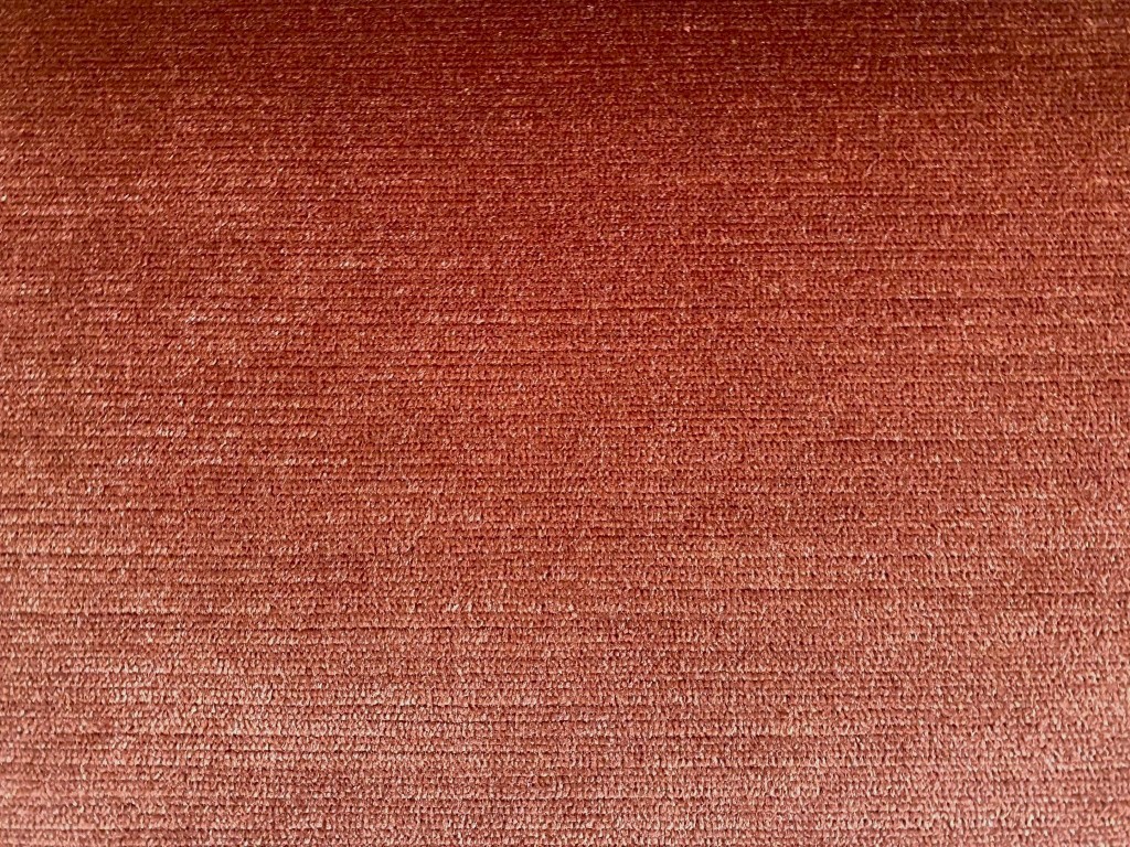 Velvet upholstery fabric pink pile