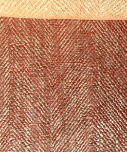 Zoffany Banyan herringbone orange-beige