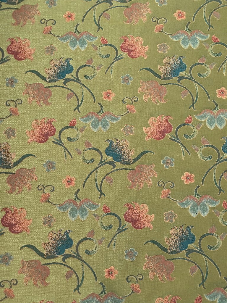 Keymer Amazone 42 green floral pattern