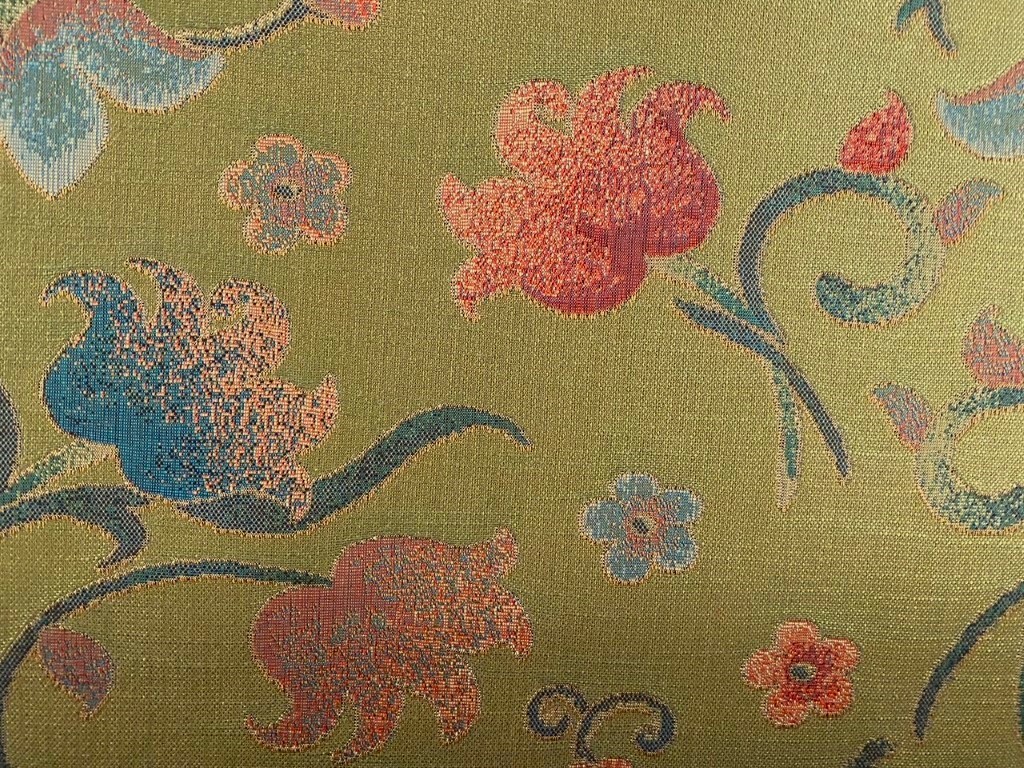 Keymer Amazone 42 green floral pattern