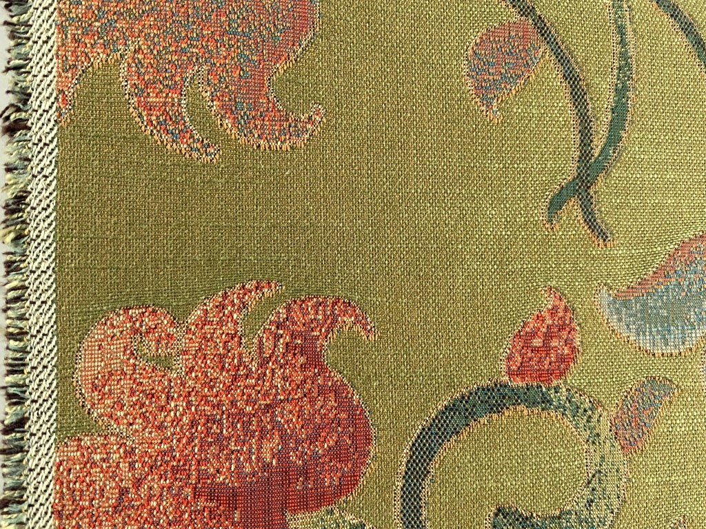 Keymer Amazone 42 green floral pattern
