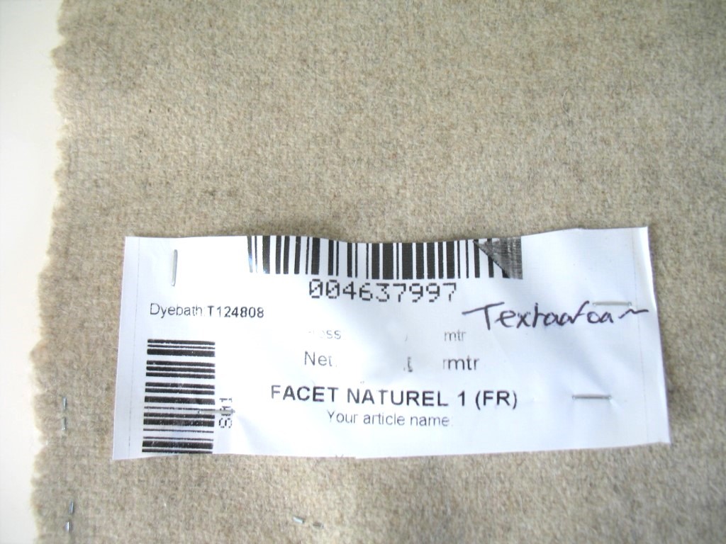 Textaafoam Facet Natural 01 beige