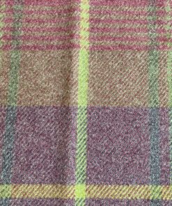 Anta Cairngorm purple, pink and green checked pattern