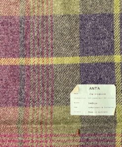 Anta Cairngorm purple, pink and green checked pattern