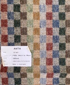 Anta Uist checked pattern upholstery fabric