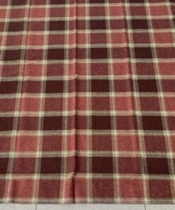 Anta Dunvegan red, pink and green chequered pattern
